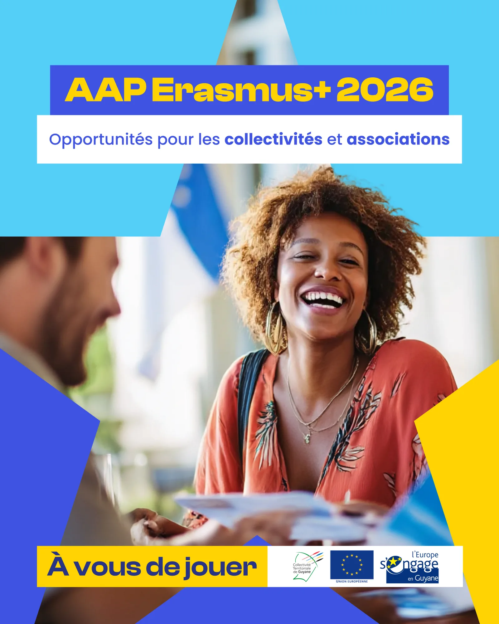Publication de l’appel à projets Erasmus+ 2026 pour les collectivités et les associations