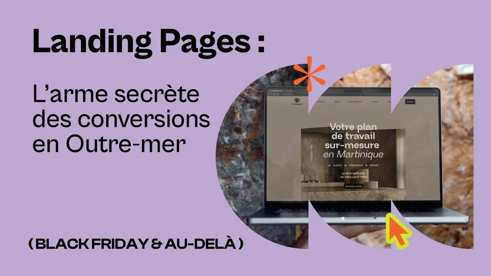 Landing pages: the secret weapon for conversions in Overseas France (Black Friday and beyond)